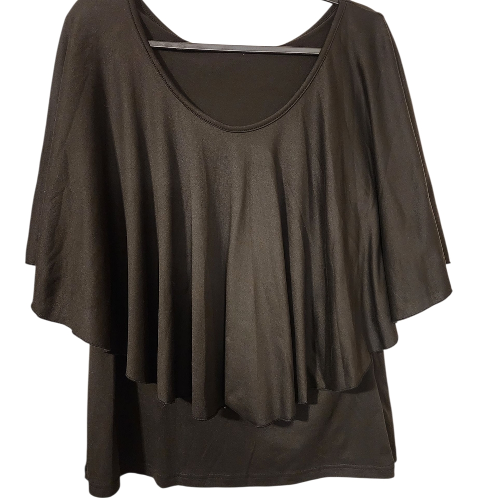 Elegant Black Women's Top